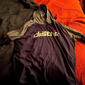 I’m selling a wizards hoodie it’s blue and grey and good for anytime anywhere